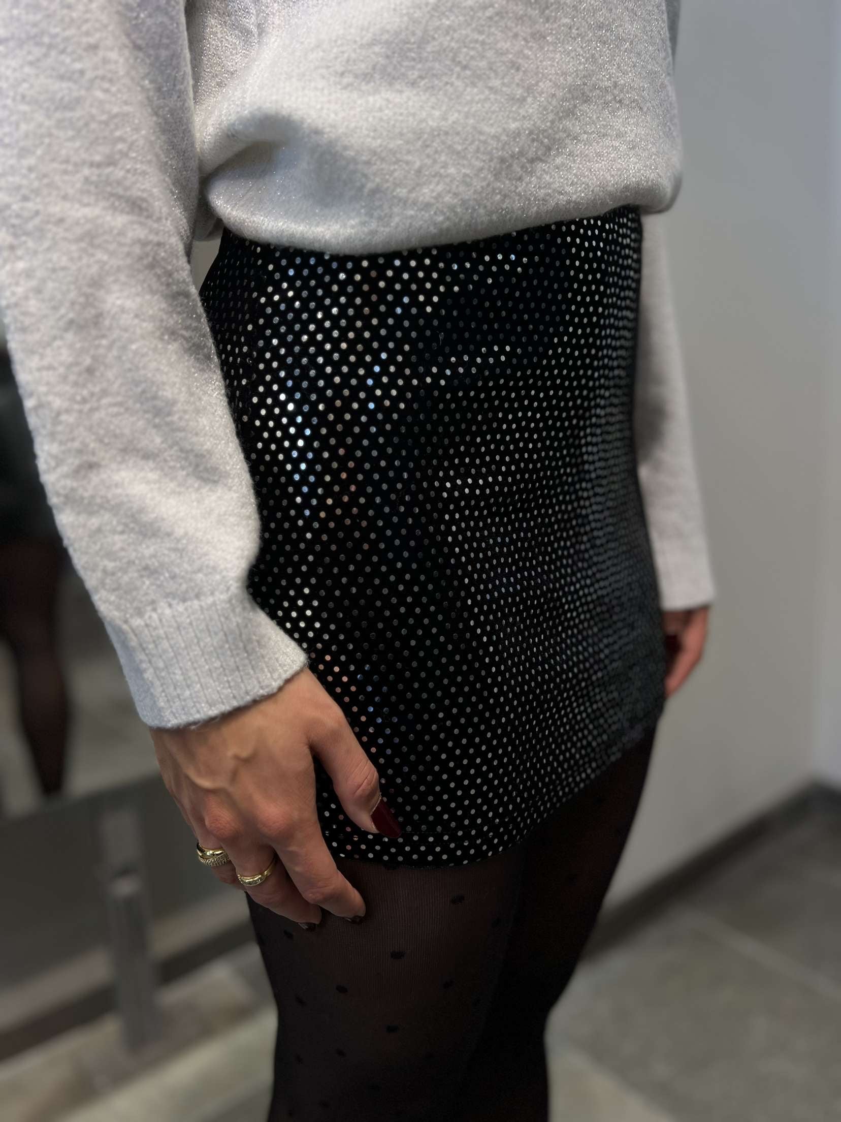 NMDEVIN Mini Skirt - Black